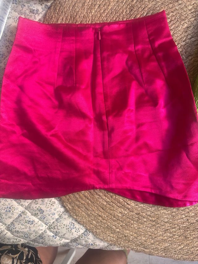 Mini Falda Zara Verde