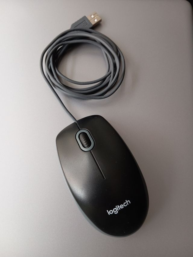 RATÓN LOGITECH USB NEGRO