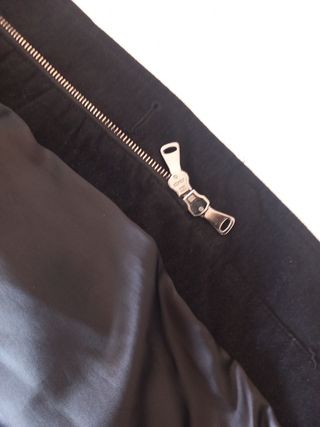 Abrigo Zara negro - Talla XL