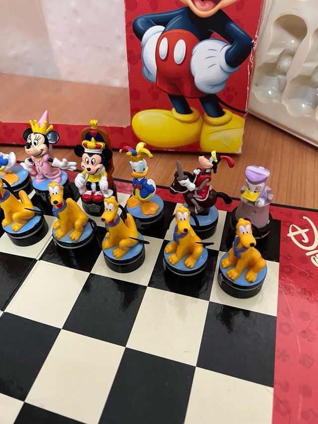Ajedrez Disney Mickey Mouse 3D