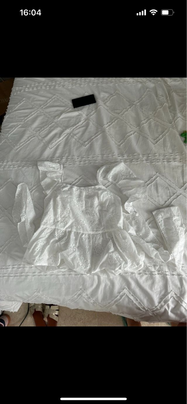 top blanco - Talla única