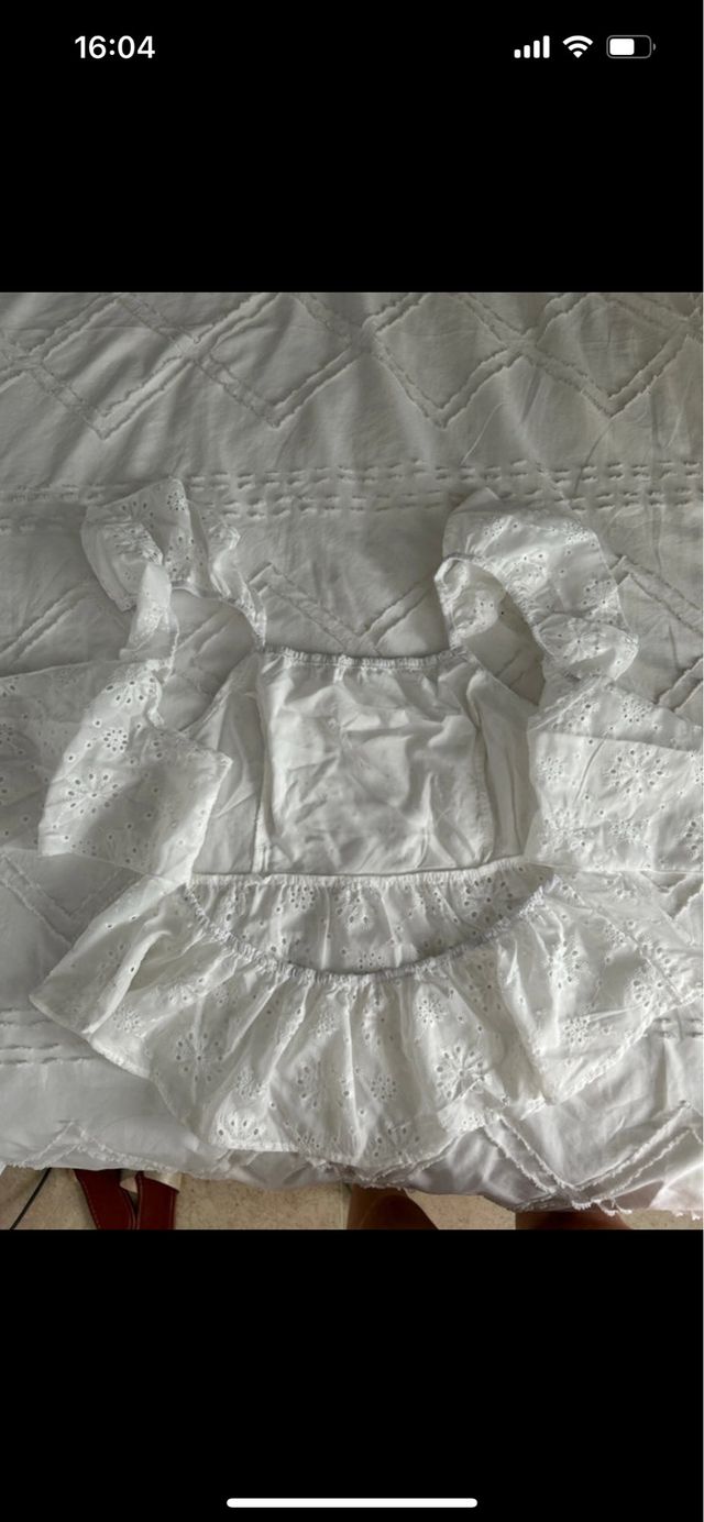 top blanco - Talla única