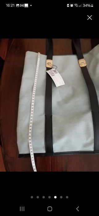 Bolso Adolfo Domínguez azul