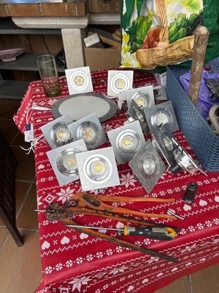 10 Ojos de buey LED empotrables