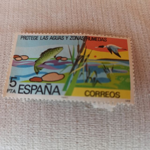 Sellos España 5 PTA - sin usar.
Año 1976....