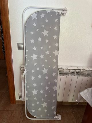 Sponda per letto per bambini - stelle grigie
