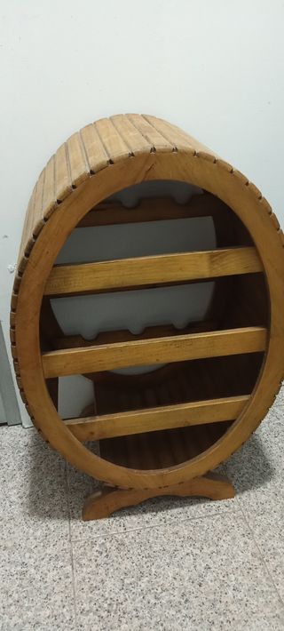 Botellero madera maciza - Vino