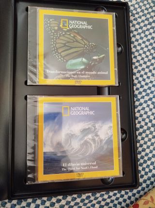 2 DVDs National Geographic: Documentales