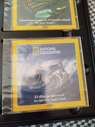 2 DVDs National Geographic: Documentales