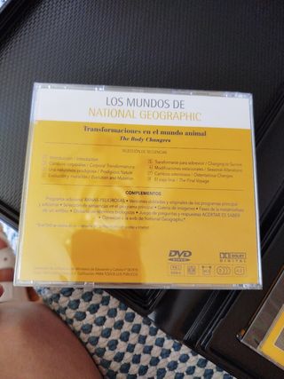 2 DVDs National Geographic: Documentales