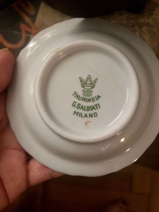 Piattino Thuringia vintage