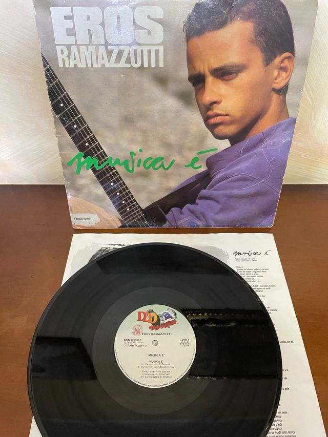 Vinile Eros Ramazzotti Musica è