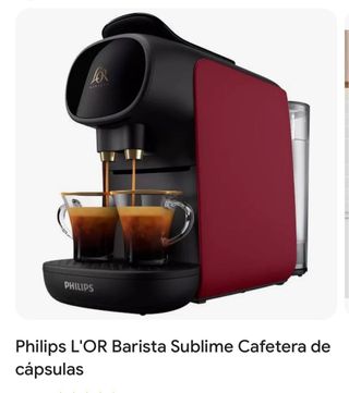 Cafetera Philips L'Or Barista Sublime