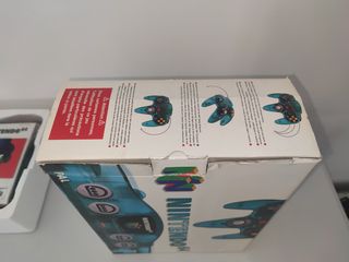Consola Nintendo 64 Edición Ice Clear Blue