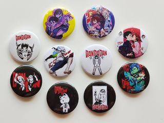 Chapas DanDaDan (31mm)