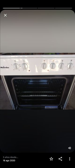 Cocina Meireles blanca
Vitrocerámica + horno 