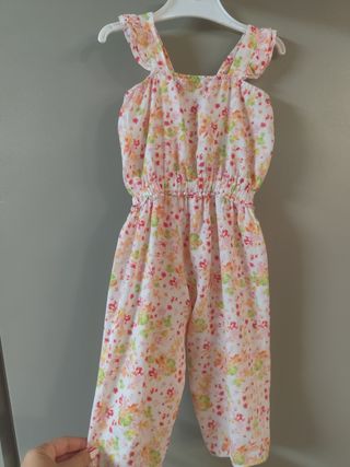 Mono niña flores Mayoral  - Talla 18 meses