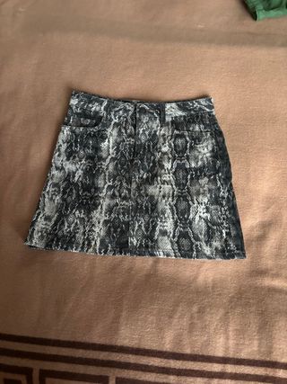 Gonna Zara mini stampa serpente