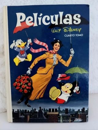 3 Libros "Películas" de Walt Disney