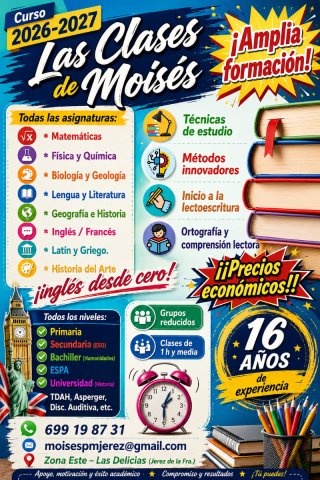 PROFESOR CLASES PARTICULARES