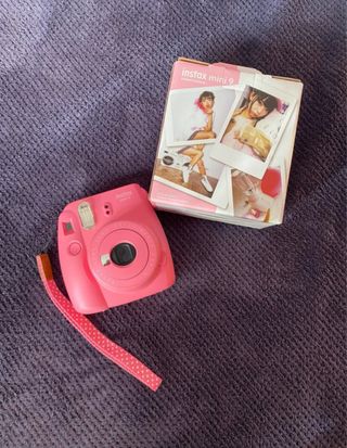 Instax Mini 9 Pink - Cámara instantánea