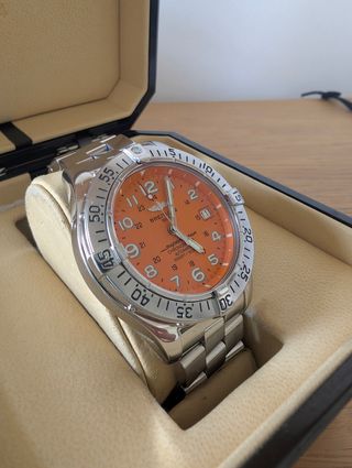 Breitling Superocean Naranja 41mm