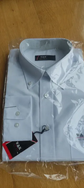 Corbata y camisa W&K multicolor