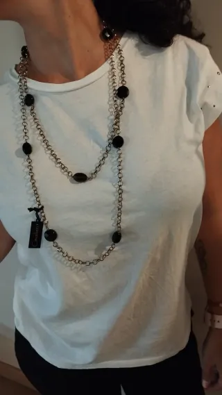 Collar Cavalieri dorado y marrón