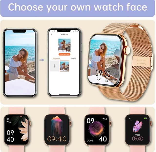 Smartwatch Mujer Rosa | Reloj Inteligente