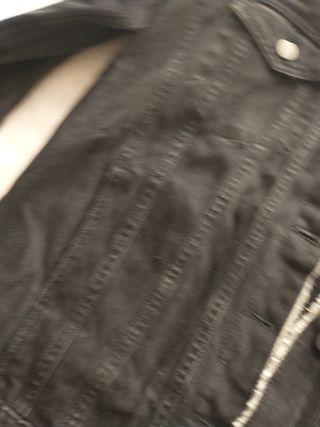 Chaqueta vaquera negra | Talla S