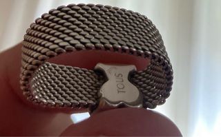 Anillo Tous oso plata talla 16