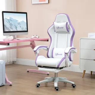 Sedia da Gaming con Altezza Regolabile e Schienale