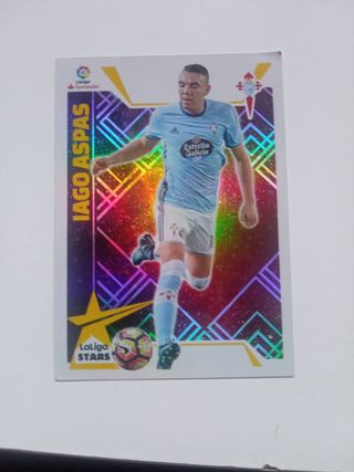 Cromo Iago Aspas LaLiga Stars