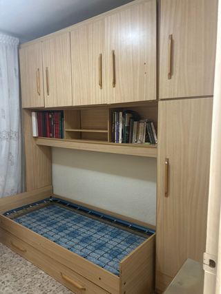 Habitación nido - cama nido madera
