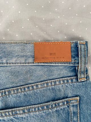 Mini Falda Vaquera Mango - Desgastada