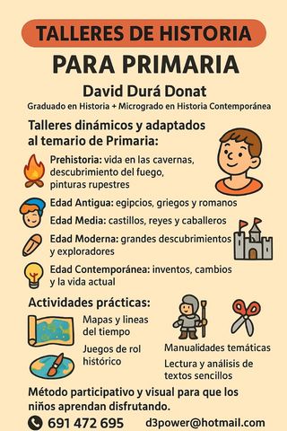 Profesor particular de primaria y ESO