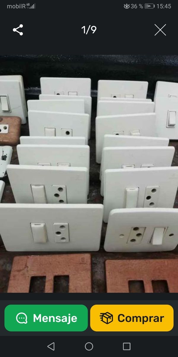 Material antiguo Simón.     Envío mínimo 5 piezas.