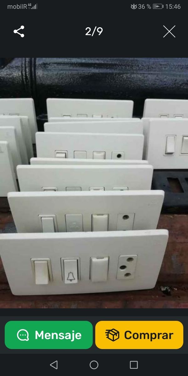 Material antiguo Simón.     Envío mínimo 5 piezas.