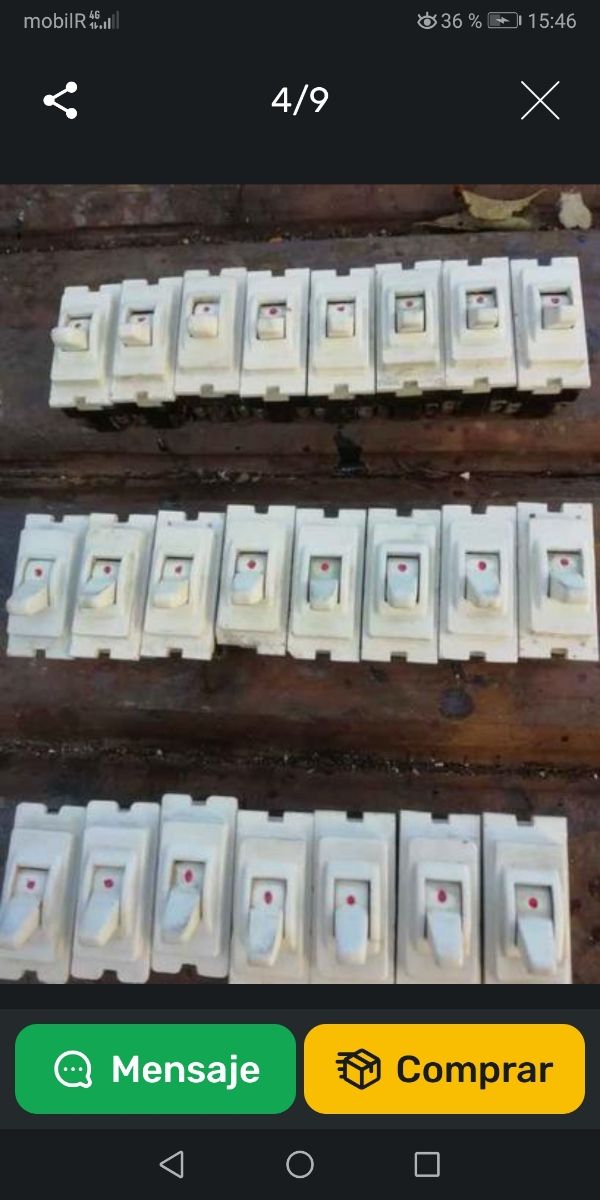 Material antiguo Simón.     Envío mínimo 5 piezas.