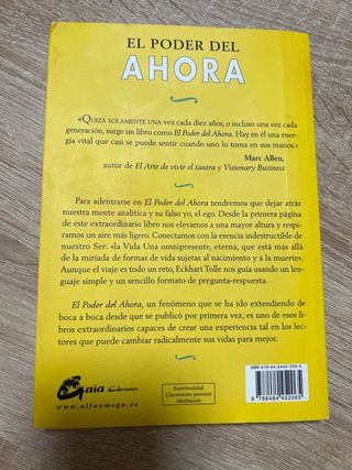 El poder del ahora: Una guía para la iluminació...