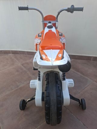 Moto eléctrica infantil KTM de 12V