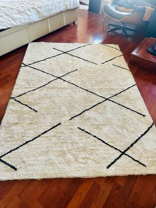 Tappeto Berberi in cotone 200x290cm o 200x145cm