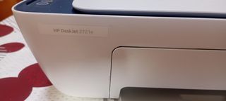 Impresora HP Deskjet 2721e - Azul y Blanca
