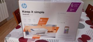 Impresora HP Deskjet 2721e - Azul y Blanca