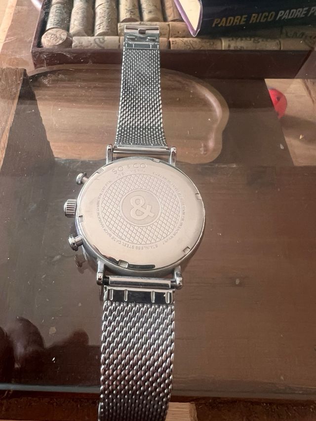 Orologio cronografo SO&CO - Bracciale milanese