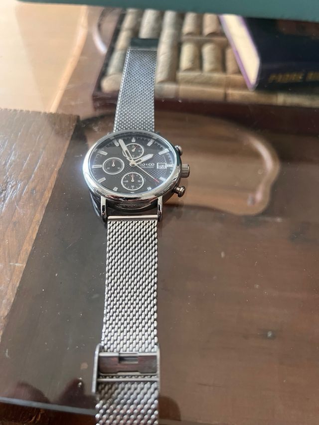 Orologio cronografo SO&CO - Bracciale milanese