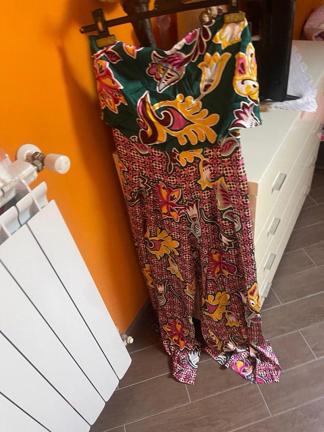 Tuta jumpsuit floreale