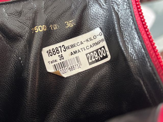 Botas tacón Rebeca Sanvers