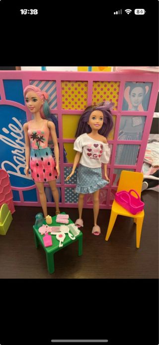 Barbie Set - 2 bambole + accessori
