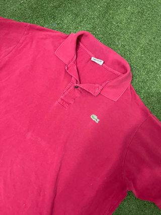 ¡¡LIQUIDACIÓN!! Talla XL Polo Lacoste Burdeos 